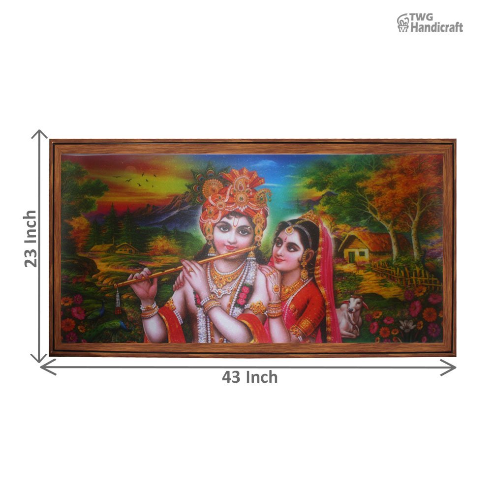 Radha Krishna Painting Manufacturers in Chennai | Textured Paintings Buy Onlne