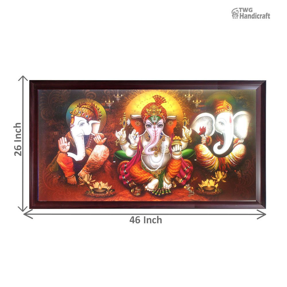 Lord Ganesha Paintings Wholesalers in Delhi Wall frames factory