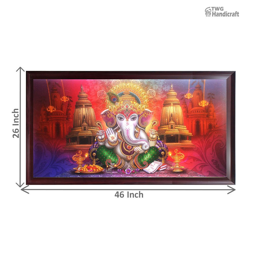 Exporters of Lord Ganesha Paintings Wall frames factory