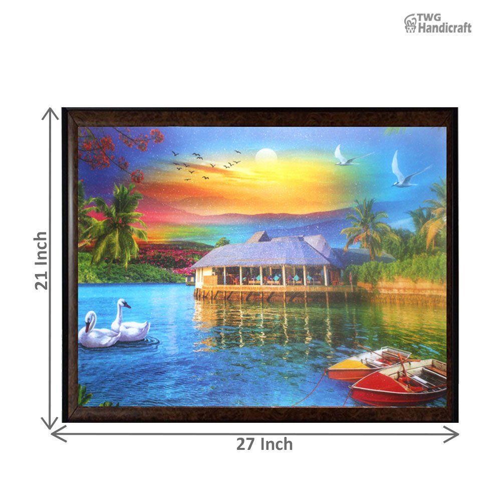 Nature Paintings Wholesale Supplier in India Sunshine Poster Paintings