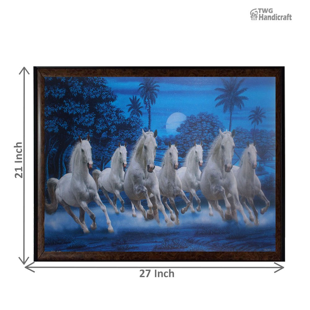 Animal Paintings Manufacturers in Pune Running Horses Painting