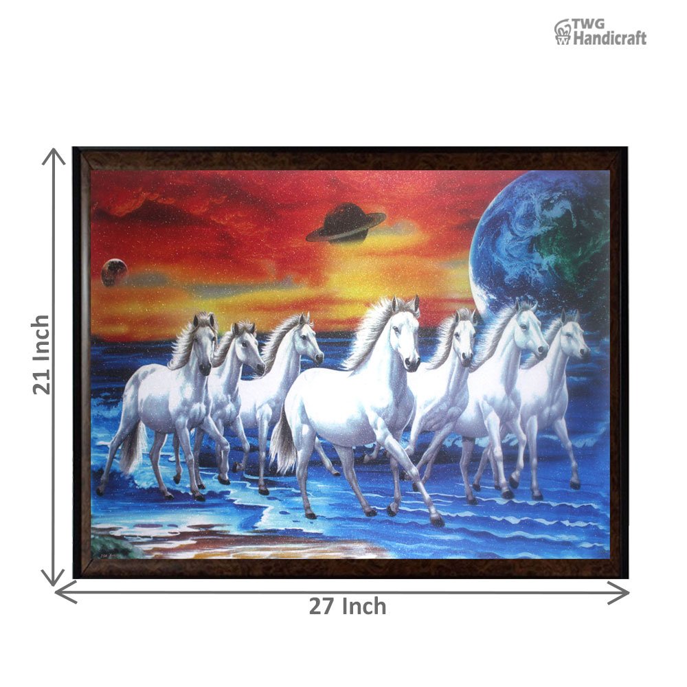 Animal Paintings Manufacturers in Delhi Running Horses  Paintings
