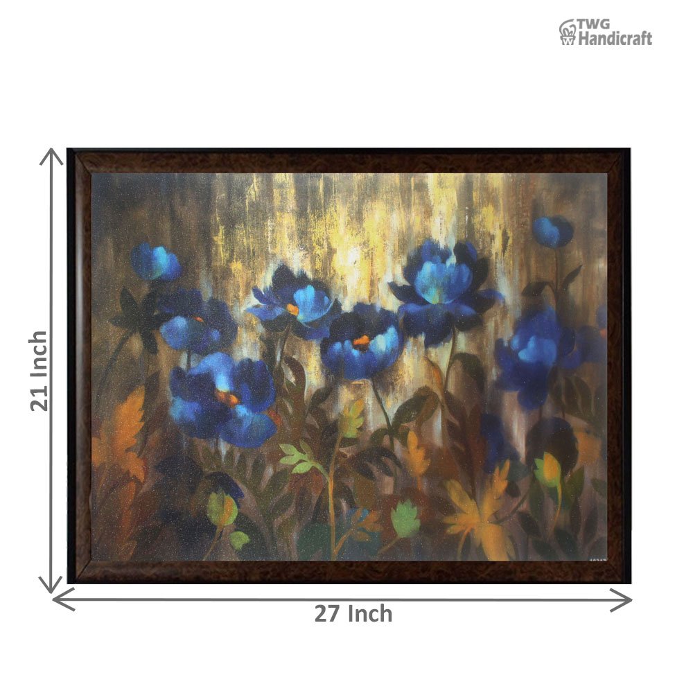 Floral Paintings Manufacturers in Mumbai Floral Art Effect Painting