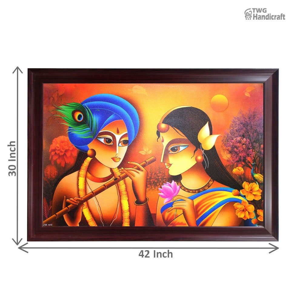 Radha Krishna Paintings Manufacturers in Delhi Huge Collection Online Store