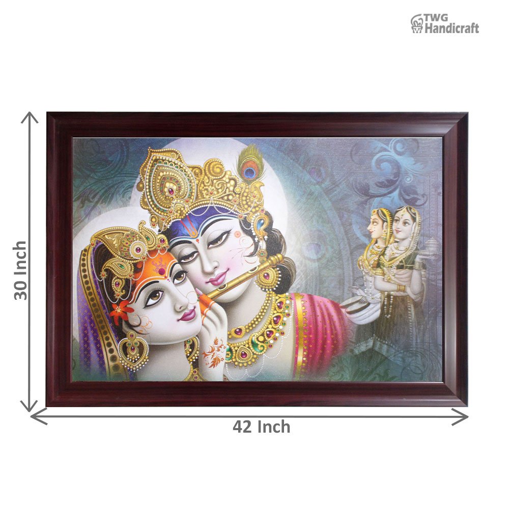 Manufacturer of Radha Krishna Paintings Top Paintings for online Sale