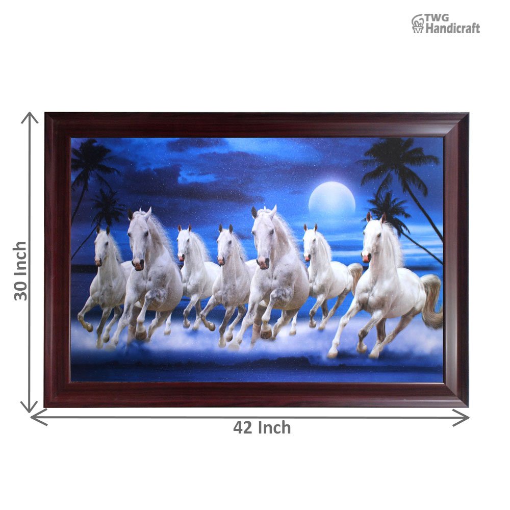 Animal Paintings Manufacturers in Banglore Running Horses Paintings