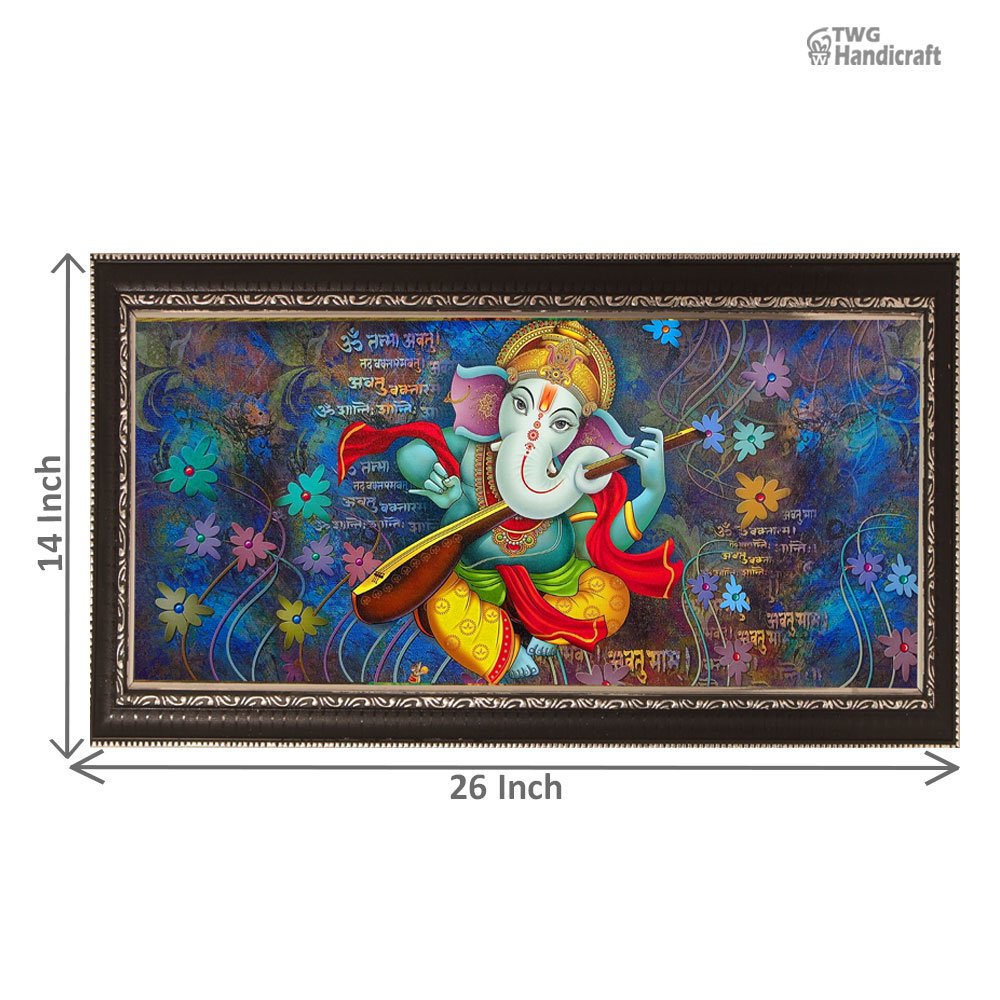 Lord Ganesha Paintings Manufacturers in Mumbai Wall Hanging Paintings Factory