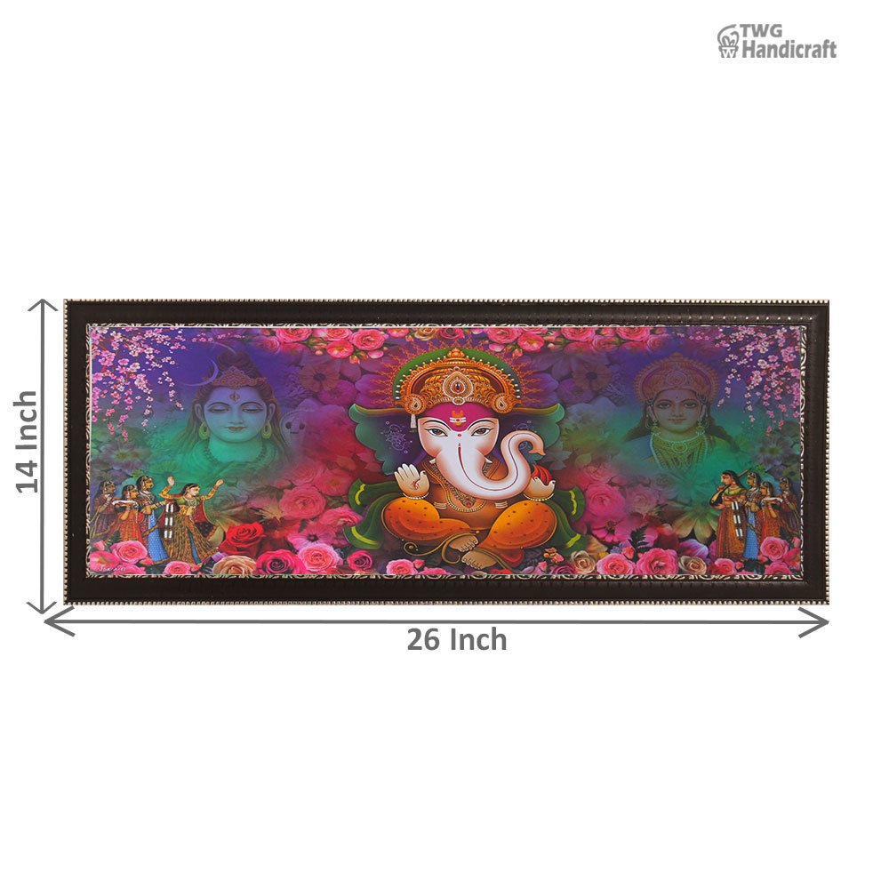Lord Ganesha Paintings Manufacturers in Banglore Wall Hanging Paintings Factory