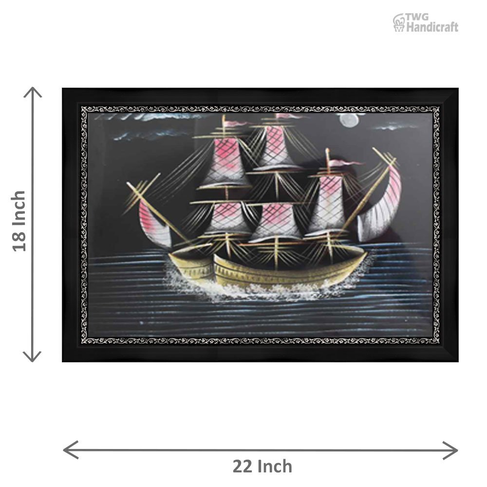 Manufacturer of Nature Paintings Green View Paintings | TWG Handicraft