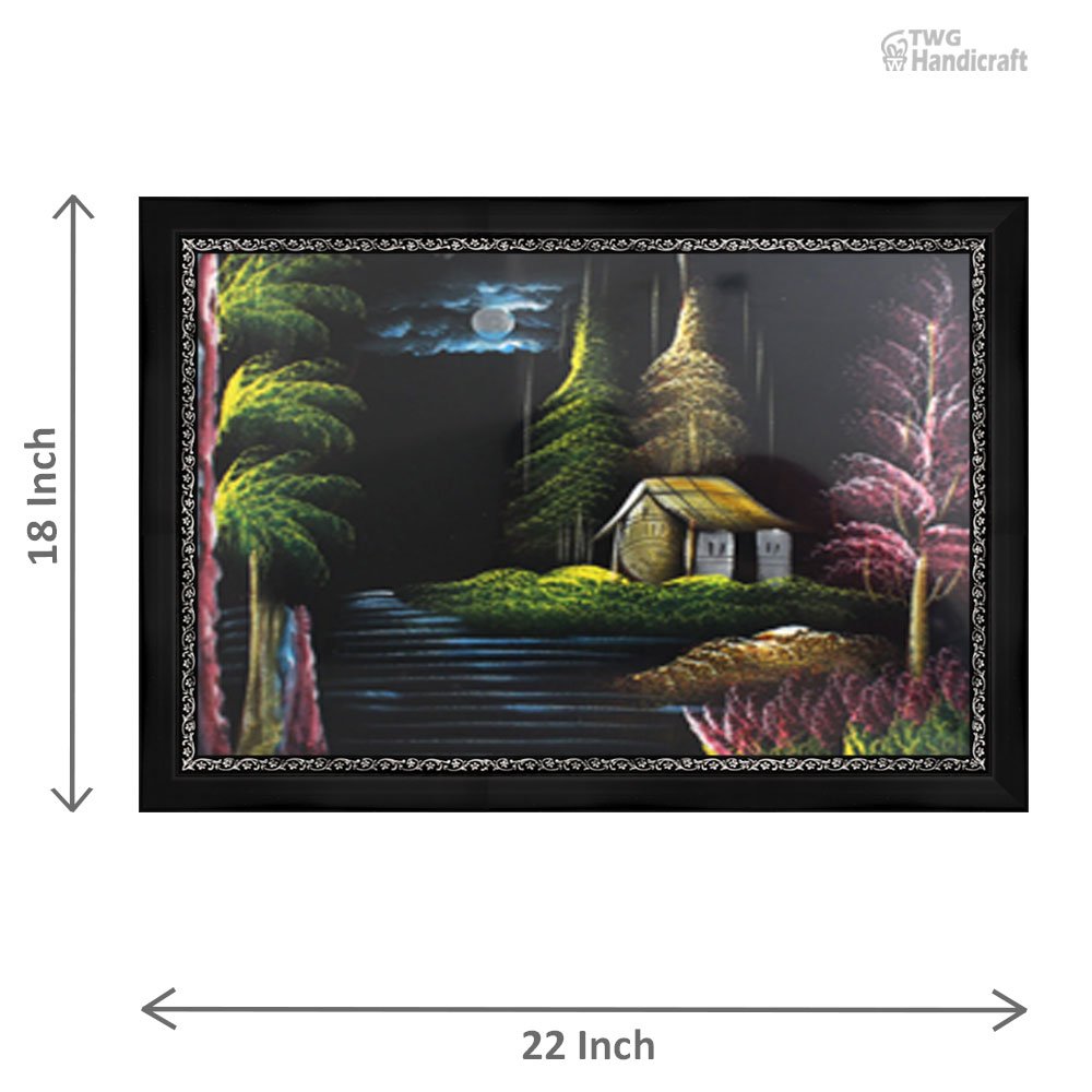 Manufacturer of Nature Paintings Green View Paintings