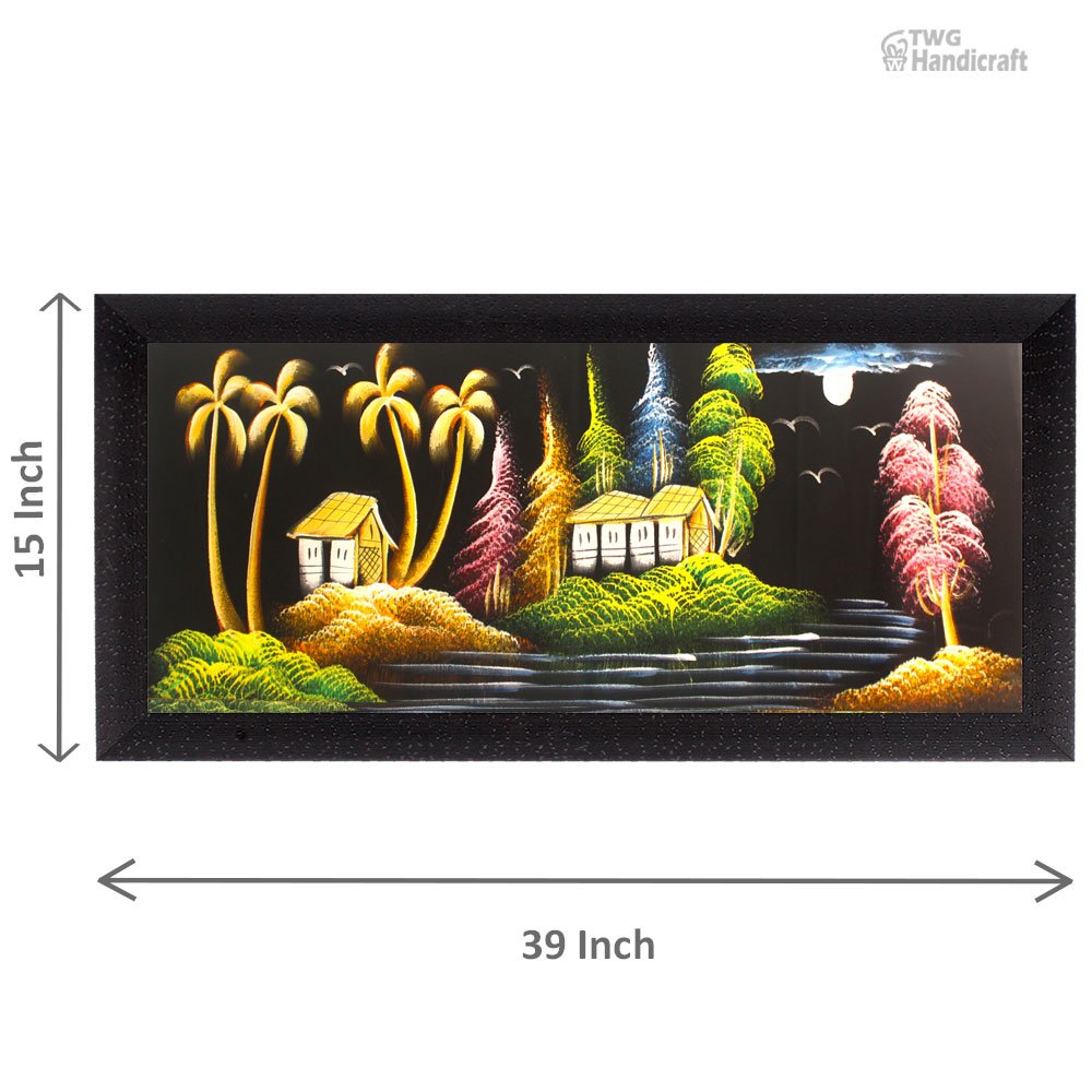 Nature Paintings Manufacturers in Delhi Greenery View Paintings