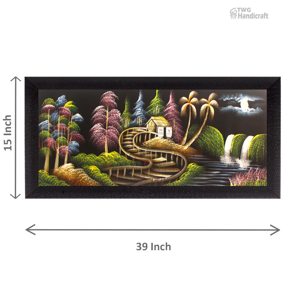 Nature Paintings Manufacturers in Karol Bagh Delhi Greenery View Paintings