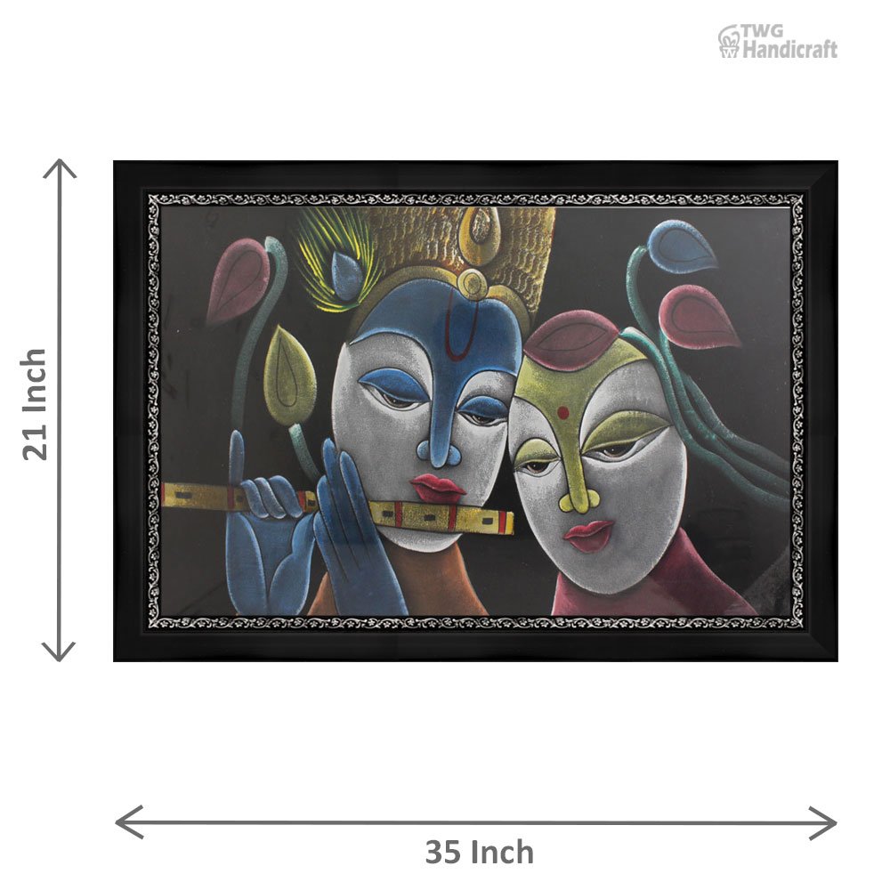 Radha Krishna Painting Wholesale Supplier in India Large Art Collection Online Stores