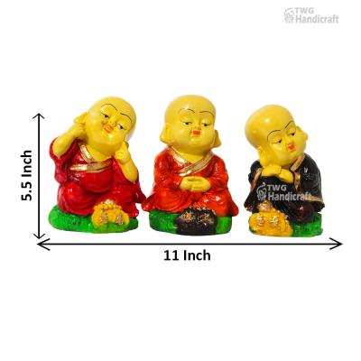 Baby Buddha Figurines Happy Monk Wholesale Supplier in India | Start G