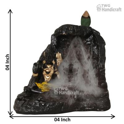 Manufacturer of Back Flow Incense Holder Indian God Smoke Fountain
