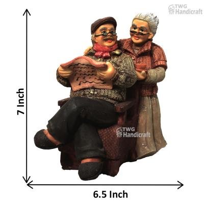 Polyresin Couple Figurine Statue Suppliers in Delhi Online Bulk Gift Supplier