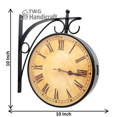 Wall Clock Wholesale Supplier in India Metal Wall Clock at Factory Rate