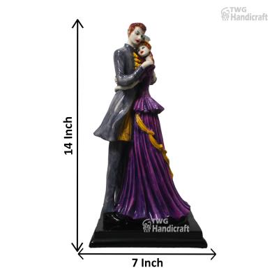 Manufacturer of Couple Figurine Showpiece Couple Showpiece at Wholesale Price