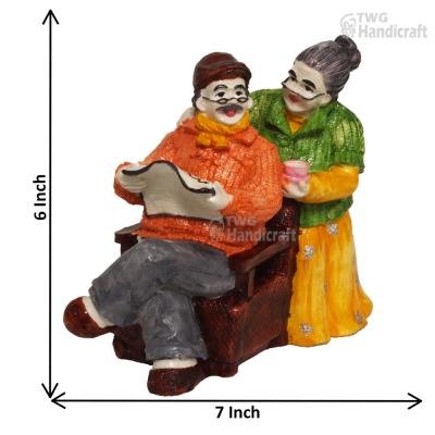 Couple Figurine Showpiece Manufacturers in Delhi Resin Couple Statue