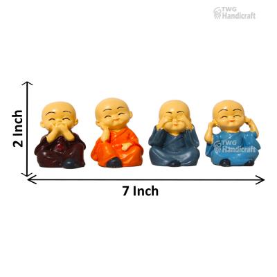 Manufacturer of Baby Buddha Figurines Happy Monk | Low Cost Business