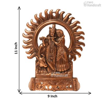 Radha Krishna Metal Statue Manufacturers in India Get Dealership Free 