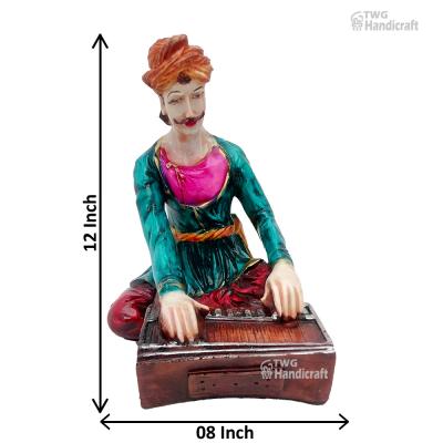 Manufacturer of Rajasthani Statue Showpiece | Rajasthani Handicraft Figurines