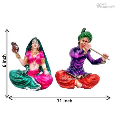 Rajasthani Statue Showpiece Manufacturers in India | Rajasthani Handicraft Figurines