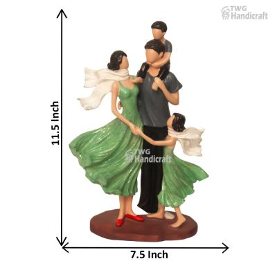 Exporters of Couple Figurine Showpiece Couple Showpiece at Wholesale P