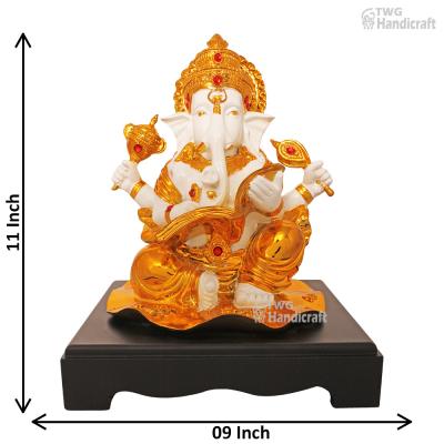 Gold Plated Ganesh Idol Manufacturers in Meerut Corporate Gifts Diwali