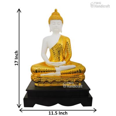 Gold Silver Plated Buddha Statue Manufacturers in India | Bulk Order F