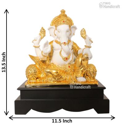 Gold Plated Ganesh Idol Wholesalers in Delhi Corporate Gifts Diwali