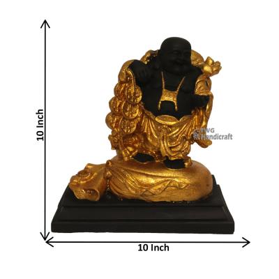 Laughing Buddha Statue Manufacturers in Mumbai Export Quality Gold Pla