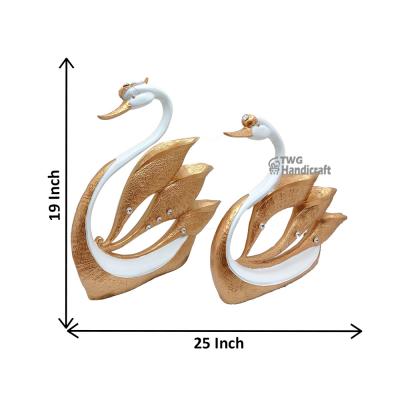 Manufacturer of Feng Shui Swan Couple Statue | bulk orders The Wholesa