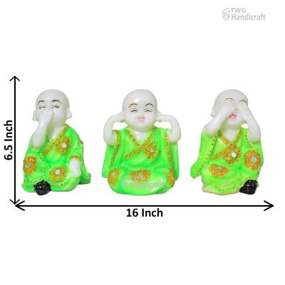 Baby Buddha Figurines Happy Monk Wholesale Supplier in India | Huge Margins Business