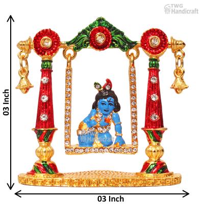 Car dashboard Lord Krishna Statue Manufacturers in India diwali gift w