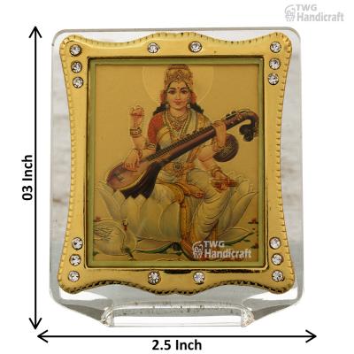 24k Golden Foil Wholesale Supplier in India Acrylic Religious Frame fo
