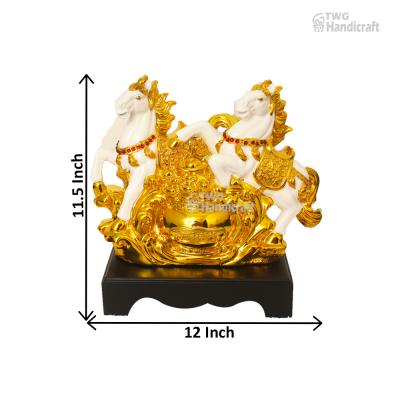 Suppliers of Gold Plated Horse Animal Statue 