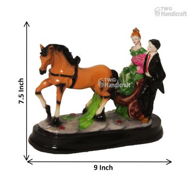 Polyresin Couple Figurine Statue Wholesale Supplier in India Export Qu