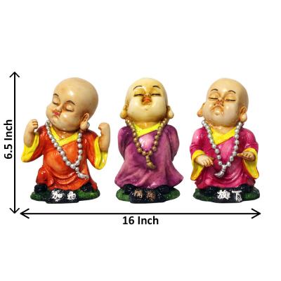 Manufacture of Baby Monk Statue - TWG Handicraft