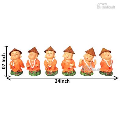 Baby Buddha Figurines Happy Monk Manufacturers in India | Start Gift Shop Earn Good Profit