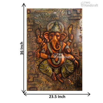God Ganesh Mural Statue Manufacturers in Pune Large Variety at Factory Price