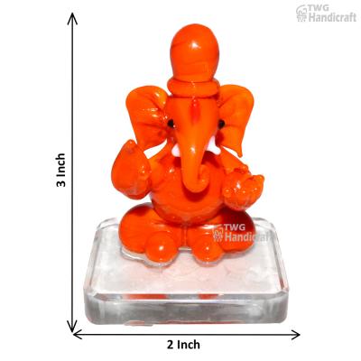 Crystal Ganesh Statue Figurine Manufacturers in Delhi gifts for annive