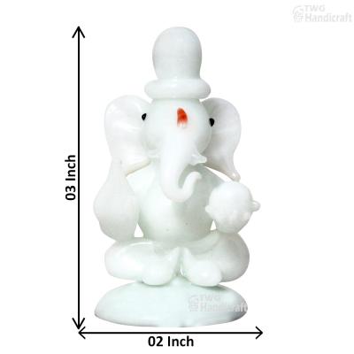 Manufacturer of Glass Crystal Ganesh Idol Statue Leading Suppliers