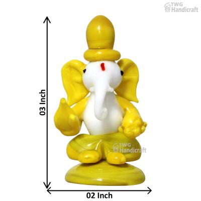 Crystal Ganesh Statue Figurine Manufacturers in Firozabad gifts for an