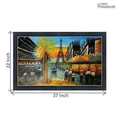 Textured Canvas Paintings Manufacturers in India Nature Art Oil Painting
