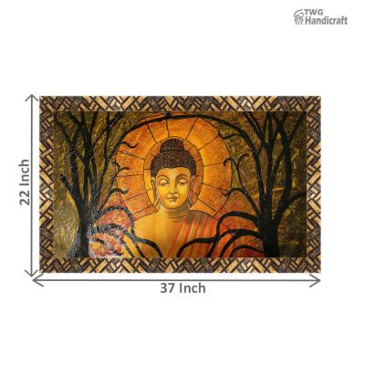 Exporters of Buddha Canvas Paintings Textured Paintings by Famous Artists