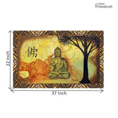 Manufacturer of Buddha Canvas Paintings | Get dealership of Handmade Painting