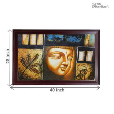 Buddha Canvas Paintings Wholesalers in Delhi Buddha Face Famous Paintings