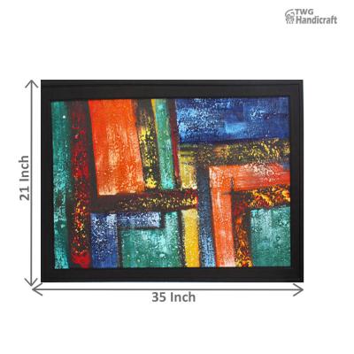 Textured Canvas Paintings Wholesalers in Delhi Modern Art Canvas  Painting