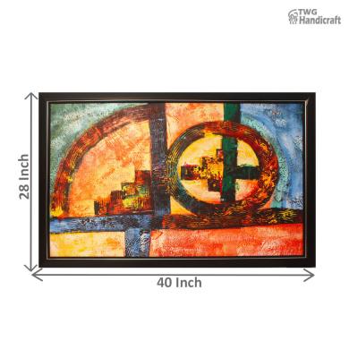 Manufacturer of Textured Canvas Paintings Modern Art Painting